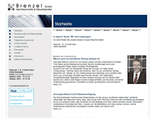 Tablet Screenshot of brenzel.de